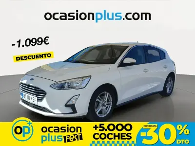 Usado Ford Focus Trend+ 120 CV (88 kW) 2018 Blanco Berlina