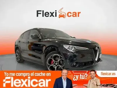 Usado Alfa Romeo Stelvio Executive 210 CV (154 kW) 2019 Negro SUV