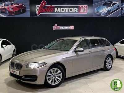 Usado BMW 520 184 CV (135 kW) 2014 Beige Familiar