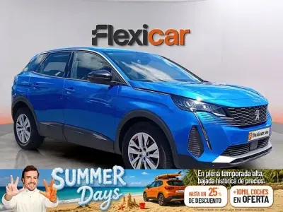 Usado Peugeot 3008 Active 130 CV (95 kW) 2022 Azul SUV
