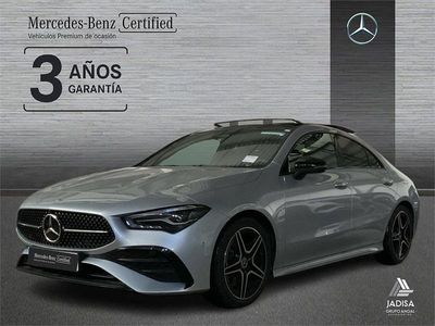 Usado Mercedes CLA200 AMG line 163 CV (119 kW) 2025 Gris Berlina