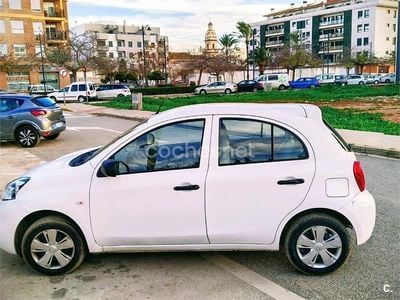 Usado Nissan Micra Acenta 80 CV (58 kW) 2016 Blanco Utilitario