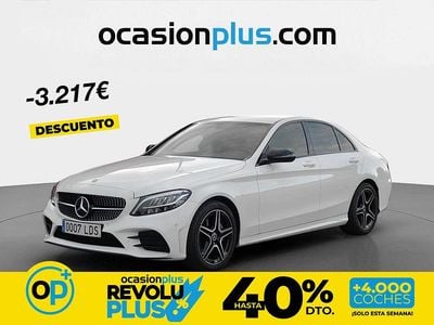 Usado Mercedes C200 160 CV (117 kW) 2020 Blanco Berlina