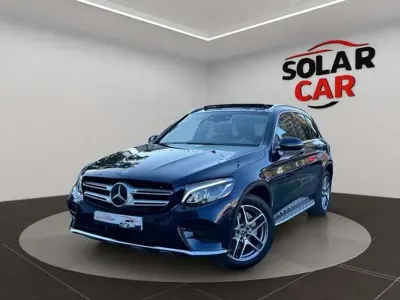 Usado Mercedes GLC250 211 CV (155 kW) 2017 Azul SUV