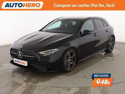 Usado Mercedes A180 AMG line 116 CV (85 kW) 2024 Negro