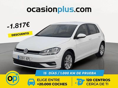 Usado VW Golf VII 115 CV (84 kW) 2018 Blanco