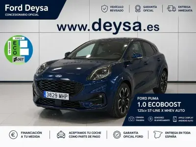 Usado Ford Puma ST-Line X 125 CV (91 kW) 2023 Azul SUV