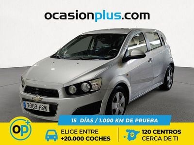 Usado Chevrolet Aveo LT 95 CV (69 kW) 2013 Gris plata Utilitario