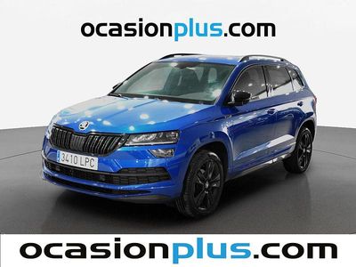 Usado Skoda Karoq SportLine 150 CV (110 kW) 2021 Azul SUV
