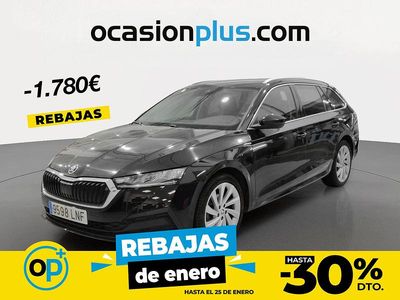 Negro Usado 2021 Skoda Octavia Ambition Familiar | 19.090 € (Precio justo)