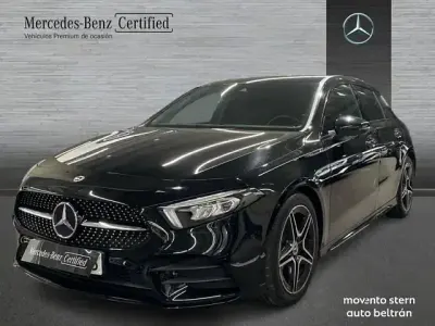 Usado Mercedes A200 AMG line 163 CV (119 kW) 2022 Negro Berlina