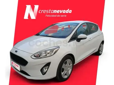 Usado Ford Fiesta Trend 75 CV (55 kW) 2020 Blanco Utilitario