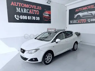 Usado Seat Ibiza 105 CV (77 kW) 2010 Blanco Berlina