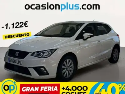 Usado Seat Ibiza Style 110 CV (80 kW) 2021 Blanco Utilitario