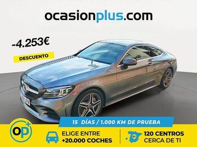 Usado Mercedes C300 258 CV (189 kW) 2020 Gris Coupe