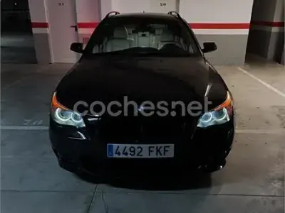 Usado BMW 525 177 CV (130 kW) 2007 Negro Familiar