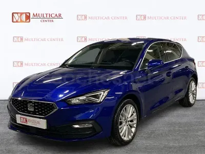 Usado Seat Leon XCELLENCE 204 CV (150 kW) 2021 Azul Berlina