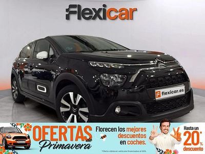 Usado Citroën C3 Feel 110 CV (80 kW) 2021 Negro Utilitario