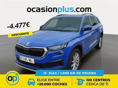 Usado Skoda Kodiaq Ambition 150 CV (110 kW) 2022 Azul SUV