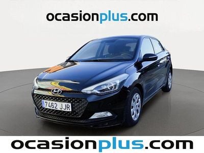 Usado Hyundai i20 84 CV (61 kW) 2015 Negro Utilitario
