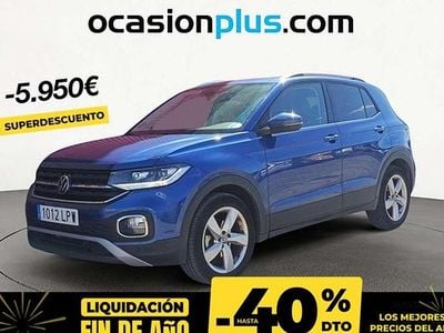 Azul Usado 2021 VW T-Cross Sport SUV | 19.810 € (Buen precio)