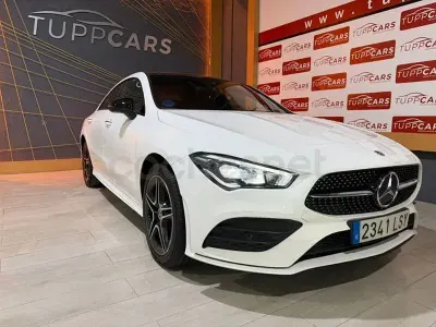 Usado Mercedes CLA250e 218 CV (160 kW) 2021 Blanco Coupe