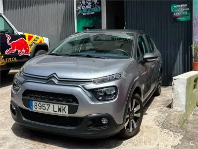 Usado Citroën C3 Feel 83 CV (61 kW) 2022 Gris / plata Utilitario