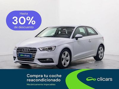 Usado Audi A3 Ambition 150 CV (110 kW) 2014 Blanco Berlina