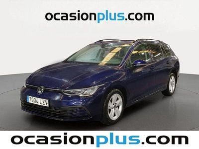 Azul Usado 2021 VW Golf Life Familiar | 18.900 € (Precio justo)