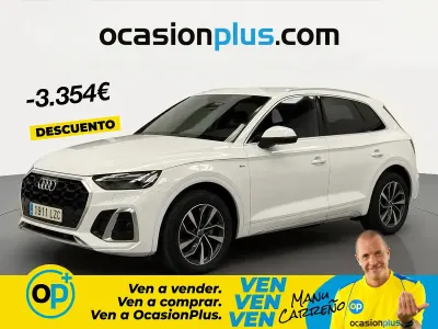 Usado Audi Q5 S-Line 163 CV (119 kW) 2022 Blanco SUV
