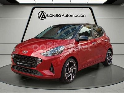 Usado Hyundai i10 67 CV (49 kW) 2021 Granate Utilitario
