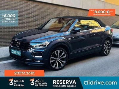 Begagnad VW T-Roc Cabriolet Style 150 HK (110 kW) 2020 Grå Cab