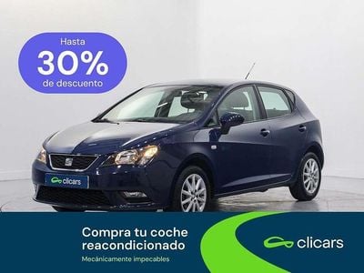 Usado Seat Ibiza Style 90 CV (66 kW) 2017 Azul Utilitario