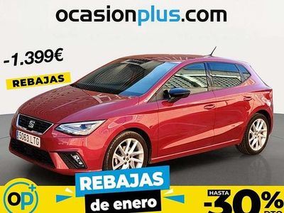 Usado Seat Ibiza FR 110 CV (80 kW) 2021 Rojo Utilitario