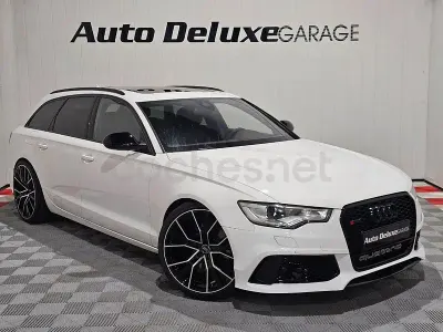 Usado Audi A6 313 CV (230 kW) 2013 Blanco Familiar