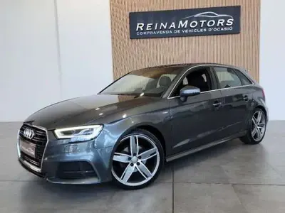 Usado Audi A3 Sportback Comfort 150 CV (110 kW) 2016 Gris Utilitario