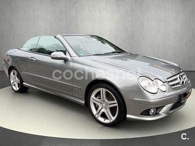 Usado Mercedes CLK320 Avantgarde 224 CV (164 kW) 2009 Gris / plata Descapotable