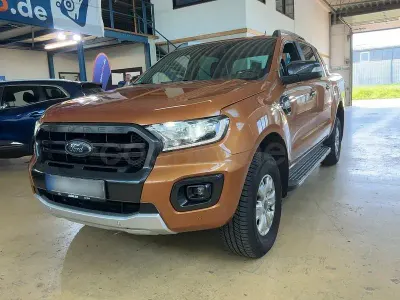 Usado Ford Ranger Wildtrack 200 CV (147 kW) 2019 Naranja Pickup/Camioneta