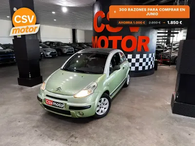 Usado Citroën C3 68 CV (50 kW) 2006 Verde
