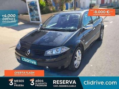 Usado Renault Mégane II Dynamique 113 CV (83 kW) 2005 Negro Berlina