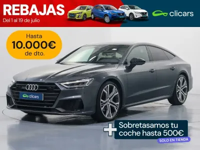 Usado Audi A7 Sportback 286 CV (210 kW) 2020 Gris Utilitario