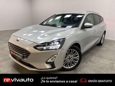 Gris Usado 2020 Ford Focus Titanium Familiar | 13.490 € (Precio justo)