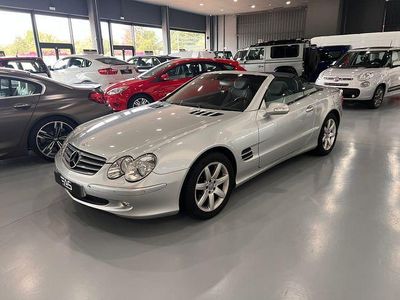 Usado Mercedes SL500 306 CV (225 kW) 2002 Gris / plata Descapotable