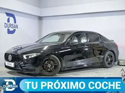 Usado Mercedes A200 163 CV (119 kW) 2019 Negro Berlina