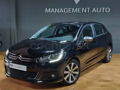 Usado Citroën C4 Feel 99 CV (72 kW) 2015 Negro Berlina