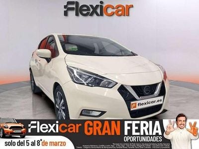 Usado Nissan Micra Acenta 92 CV (67 kW) 2019 Beige Utilitario