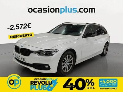 Usado BMW 318 150 CV (110 kW) 2019 Blanco Familiar