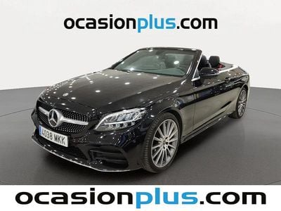Negro Usado 2018 Mercedes C180 AMG Descapotable | 30.728 € (Precio justo)