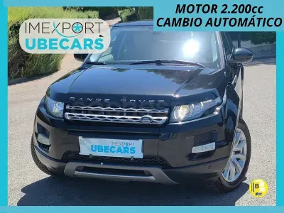 Usado Land Rover Range Rover evoque Prestige 150 CV (110 kW) 2014 Negro SUV