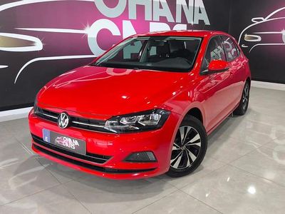 Rojo Usado 2021 VW Polo Advance Utilitario | 13.990 € (Precio justo)